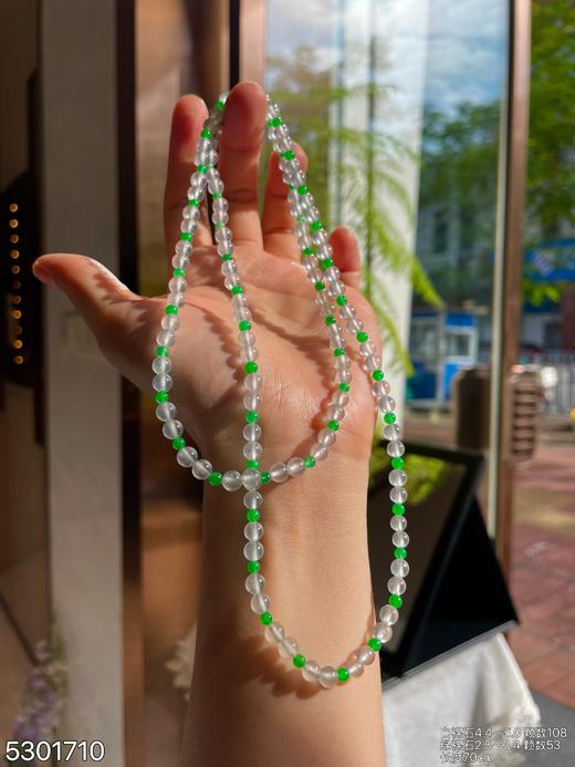 玻璃种珠串【5301710】具体价格微信咨询 商品图8