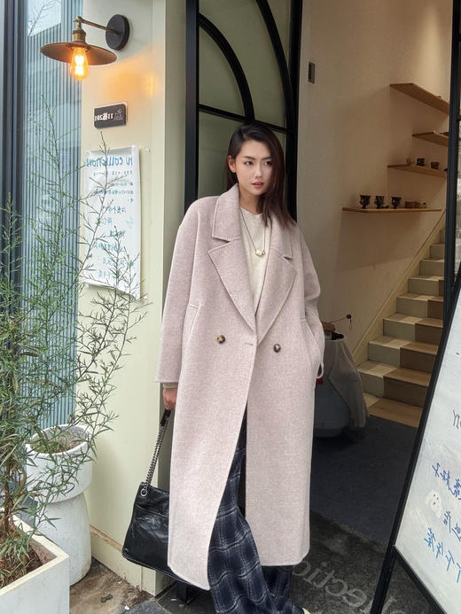 【自由定义】噢蜜ooomeooo翻领羊绒手工大衣可做羊毛🦙 商品图1