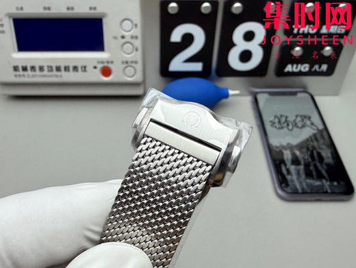 VS欧米茄新款海马300米系列 VS无历海马007邦德 男士腕表 黑盘铝圈 商品图8