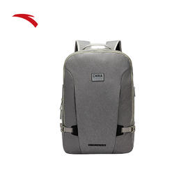 安踏UU28双肩包男商务通勤运动包简约高级电脑包出差旅行肩负书包192537153-2