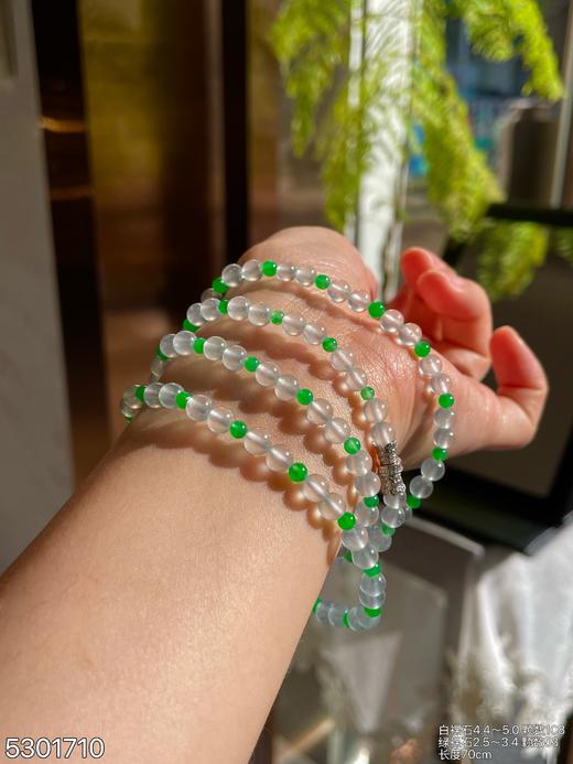 玻璃种珠串【5301710】具体价格微信咨询 商品图5