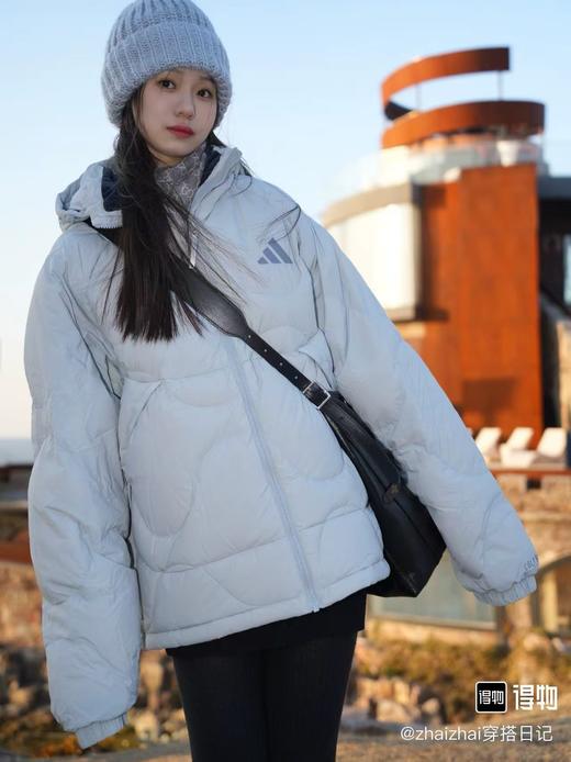 D110231新品600蓬防水面料保暖连帽羽绒服男女同款 商品图10