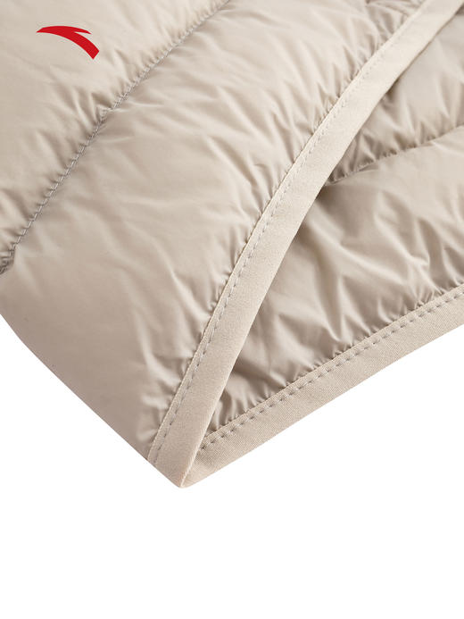 安踏羽绒服女轻薄保暖防风防泼水连帽上衣162547901-1 商品图2