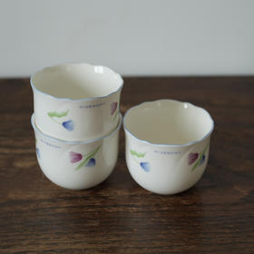 日本GIVENCHY郁金香茶杯