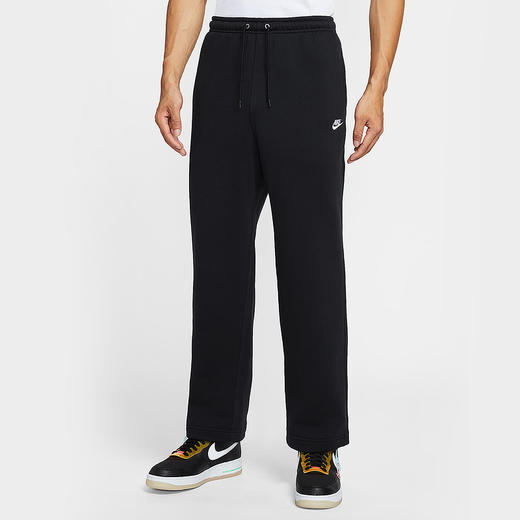 NIKE耐克长裤男子长裤宽松加绒卫裤直筒运动裤FN3732-010 商品图0