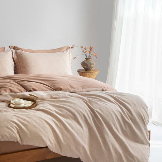 無印良品A类双层120支提花磨毛四件套--波西米亚MJ-TJ25-96 商品图2