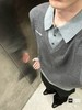 D110227羊毛混纺莫兰迪polo领拼色假两件长袖毛衣 商品缩略图9