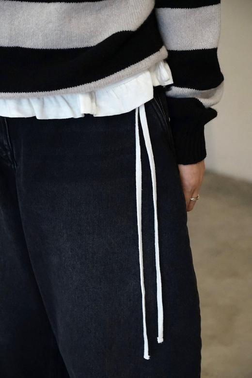 Studio Nicholson 丹宁阔腿裤休闲裤(CHALCO SNW - 1417) 商品图5