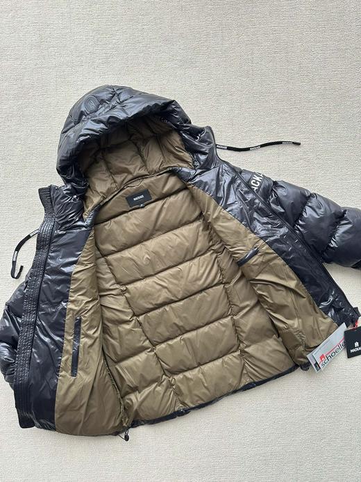 D110236哑光材质面料后背衬衫式弧形设计情侣款羽绒服 商品图5