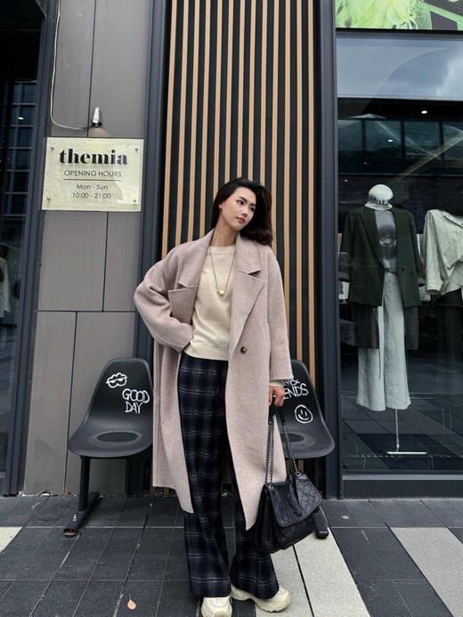 【自由定义】噢蜜ooomeooo翻领羊绒手工大衣可做羊毛🦙 商品图6