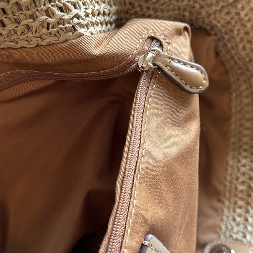 Coa&ch拉菲草编托特包 商品图4