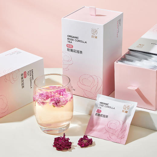 有机玫瑰花冠茶 商品图2