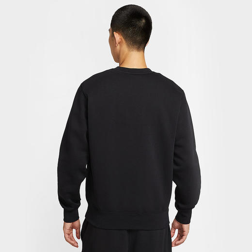 NIKE耐克Club男子运动休闲加绒圆领卫衣针织套头衫FN3887-010 商品图1