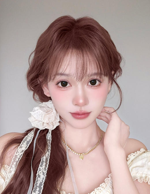 栗子奶咖 巧棕14.2mm美瞳日抛1片装（欧丽晴） 商品图4