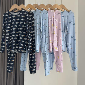 韩国订单正品大童保暖内衣套装1036