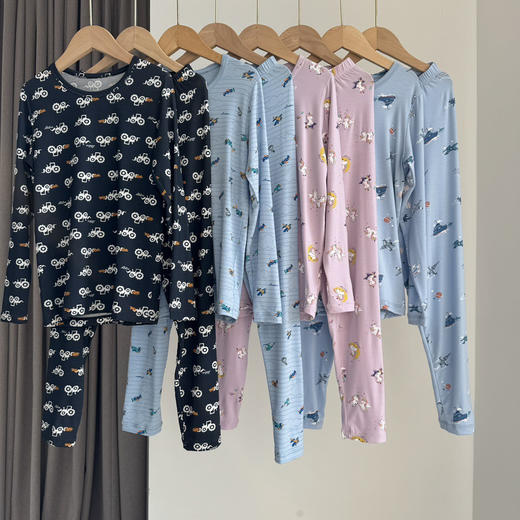 韩国订单正品大童保暖内衣套装1036 商品图0