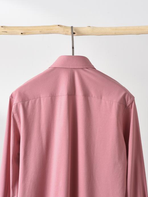 AhhhCotton 100支双股藕粉色意式工艺衬衫 商品图3