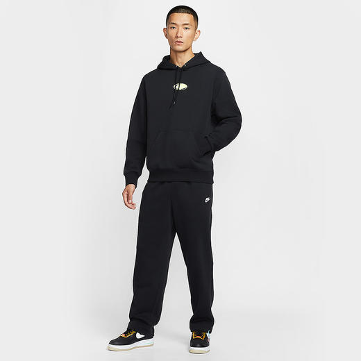 NIKE耐克长裤男子长裤宽松加绒卫裤直筒运动裤FN3732-010 商品图4