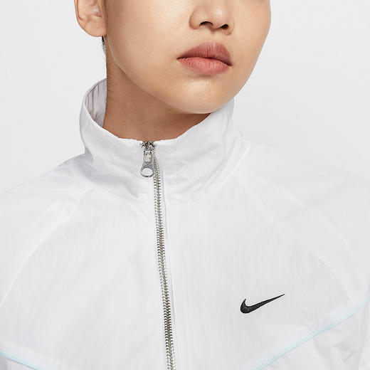 Nike耐克外套女宽松休闲训练梭织立领运动夹克FV6305-100 商品图4