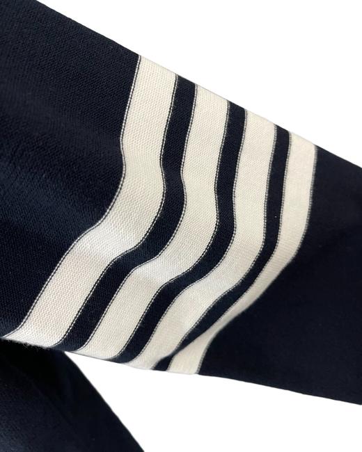 中性款纯棉嵌花针织衫毛衣he022 商品图2