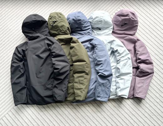 D110239连帽保暖防风防水抗寒羽绒外套男女同款 商品图1