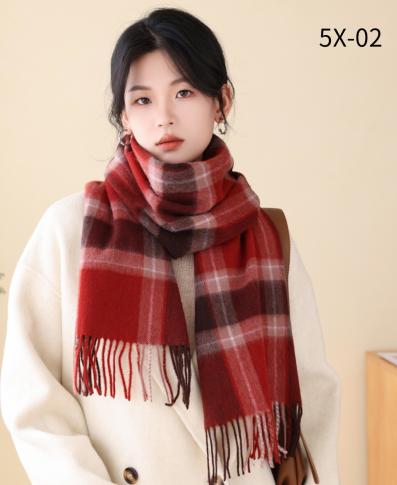 紫宝羊毛围巾RXW09315-5X-02 商品图0