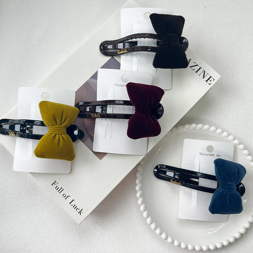 复古彩色结盘发夹-纪念日百货门店同款167447082 商品图0