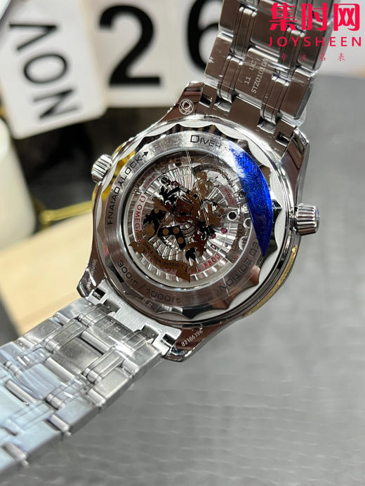 欧米茄VS海马300米系列 海马007女王密使 詹姆斯邦德特别版 男士腕表 商品图6