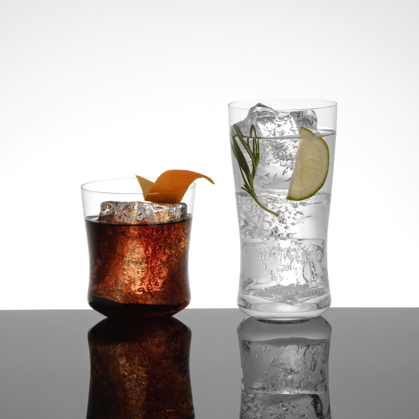 1833手工水晶玻璃水杯系列 RESONG日诵家居 特饮对杯 高对杯