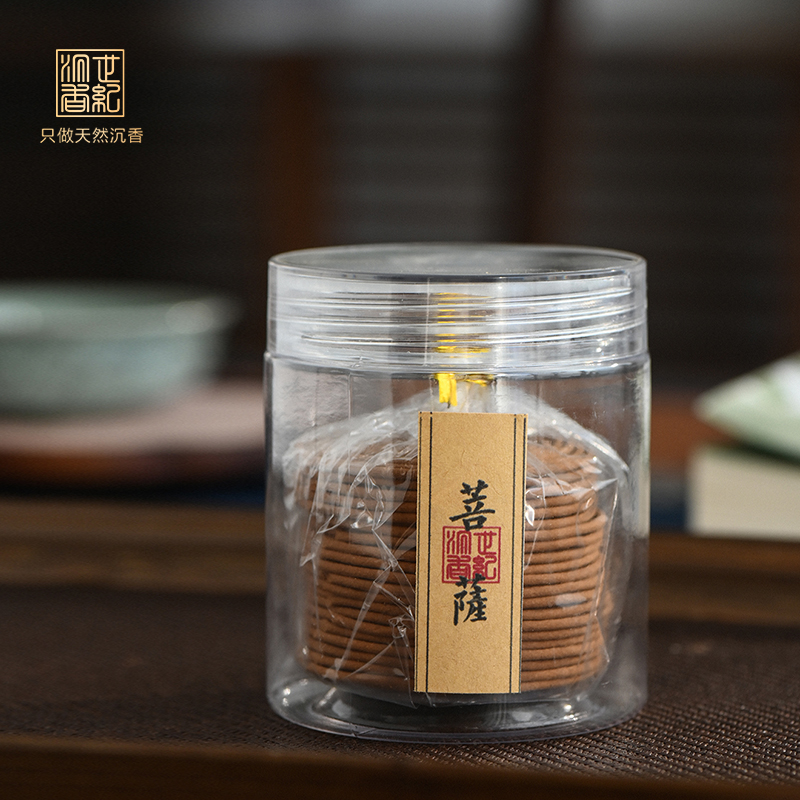 菩萨盘香|单片燃烧 2 小时 | 持久留香 | 约 40 片 | SP12189