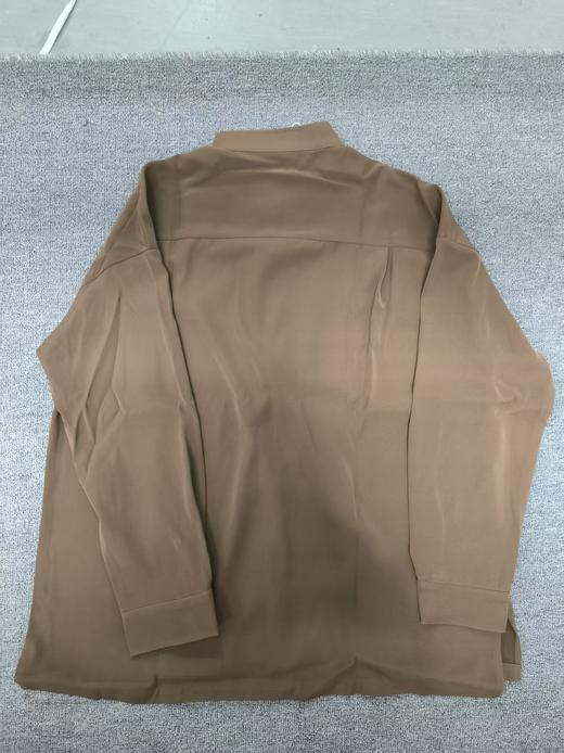 休闲百搭纯色长袖衬衫 商品图4
