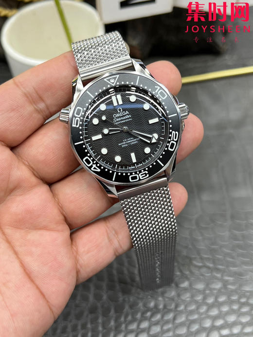 VS欧米茄新款海马300米系列 VS无历海马007邦德 男士腕表 黑盘铝圈 商品图1