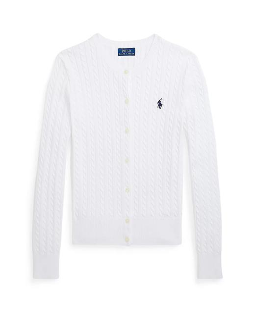 很少折扣！RL拉夫劳伦大童女款麻花针织开衫，小码妹子拍XL（16）加小码妹子拍L（12-14） 商品图8