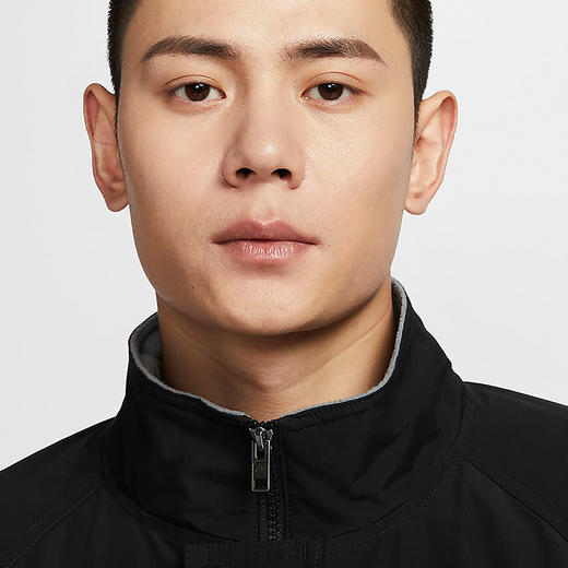 Nike耐克男子摇粒绒里料夹克加绒外套宽松梭织上衣FZ0657-010 商品图4