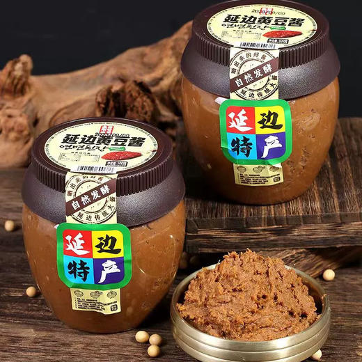 金刚山延边黄豆酱传统生大酱东北大酱汤延边朝鲜族大豆酱黄豆酱 商品图1