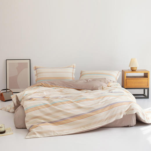 無印良品全棉磨毛四件套--北欧之恋MJ-TJ25-88 商品图3