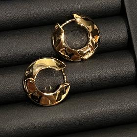 B&V圆形极简耳环