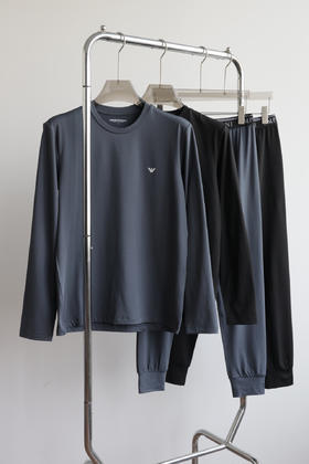 E@ 小鹰 科技面料 加绒保暖打底套装  PJ036