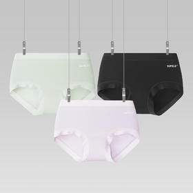 素湃Supield莫代尔内裤女10A抗菌桑蚕丝内裆酸碱平衡2025夏季薄款