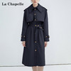 拉夏贝尔/La Chapelle无袖翻领连衣裙短款外搭风衣套装女高级感时尚小众 商品缩略图3