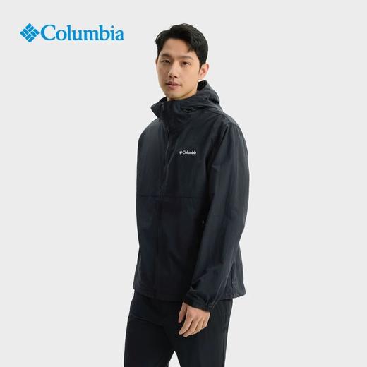 哥伦比亚软壳加绒冲锋衣防水防风休闲连帽内里加绒加厚款 商品图0