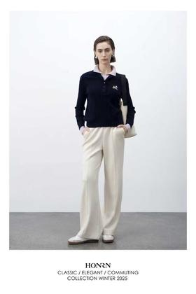 红人HONRN女装 羊毛混纺Hk55OM185