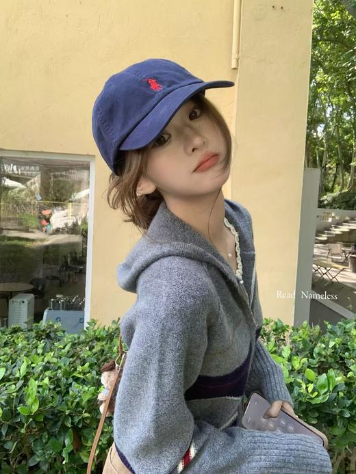 Read Nameless /学院风针织帽衫＋卡其色麂皮裙裤 2025/11/3 商品图5