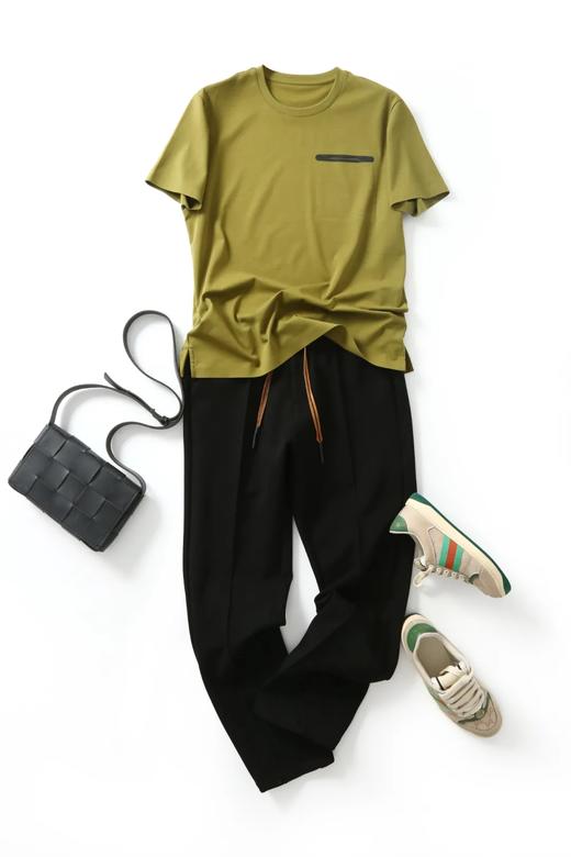 秋冬轻奢极简男款长裤 老钱绅士的代表作，轻松穿出高阶时髦休闲感~~ 商品图0