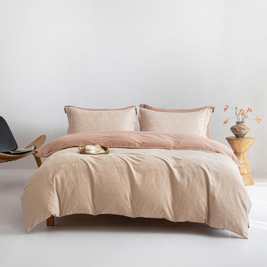 無印良品A类双层120支提花磨毛四件套--波西米亚MJ-TJ25-96 商品图1