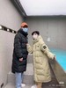 D110228过膝长款连帽秋冬情侣面包羽绒服 商品缩略图11