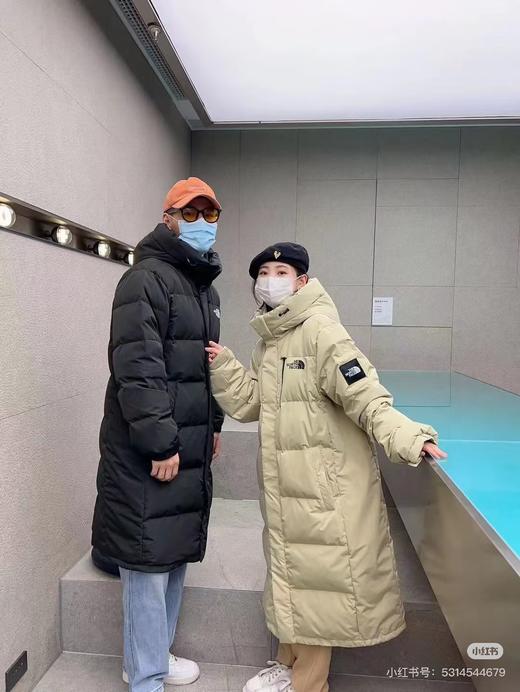 D110228过膝长款连帽秋冬情侣面包羽绒服 商品图11