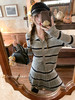 <曾小咸推荐>现货秒杀！微信超特价！翻领条纹针织衫高腰百裙两件套装 日常299.99 立减130 秒杀169.99！ 商品缩略图12