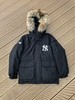 付款减库存！ 一定要入！成本440左右80绒！！卖完无补；品质超好！！MLB洋基队大毛领 国标80绒 羽绒服 NY韩国2023专柜同步发售 样机羽绒服 商品缩略图1