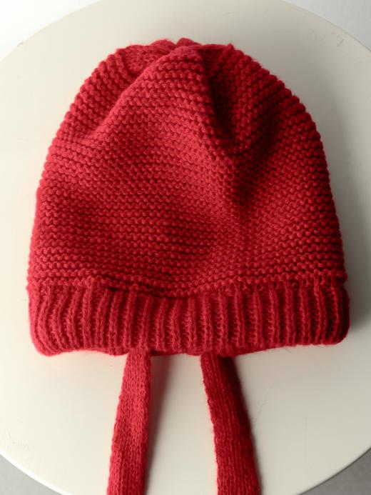 鹿鹿推荐·保暖显脸小2025年秋冬新款百搭纯色绑带护耳帽 商品图2